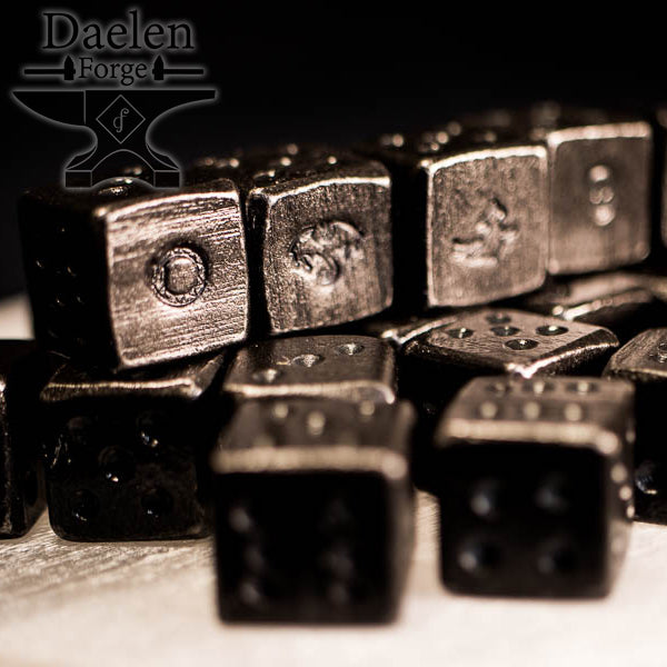 D6 Hand Forged Collectible Gamer Dice