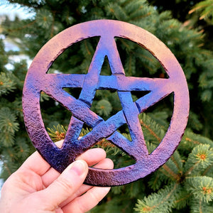 Iron Pentacle Altar Talisman