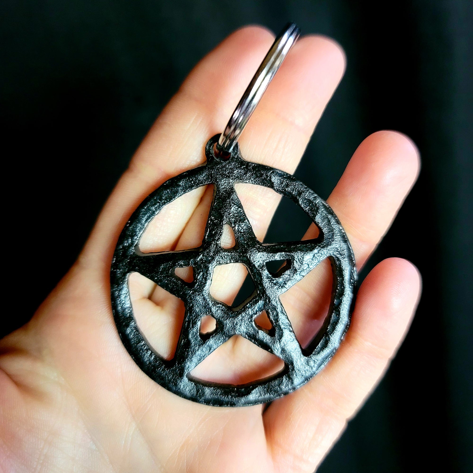 Pentacle Key Chain