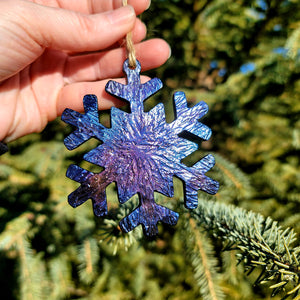 Snowflake Christmas Ornament