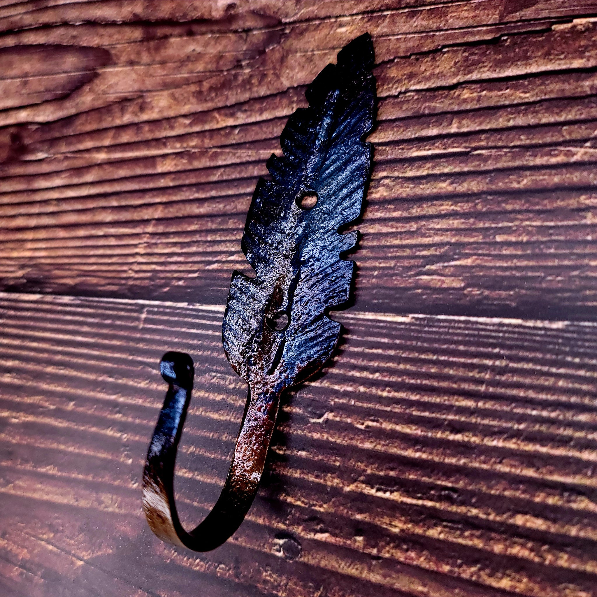 Feather Wall Hook - Daelen Forge
