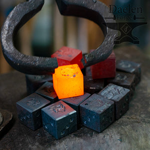 D6 Hand Forged Collectible Gamer Dice
