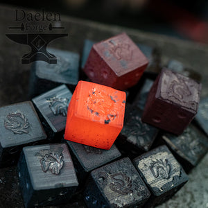 D6 Hand Forged Collectible Gamer Dice