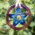 Pentacle Solstice (Christmas) Ornament