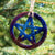 Pentacle Solstice (Christmas) Ornament