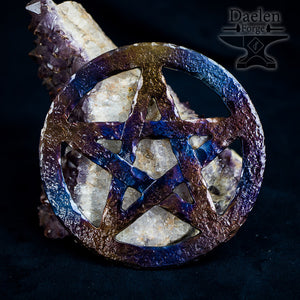 Iron Pentacle Altar Talisman