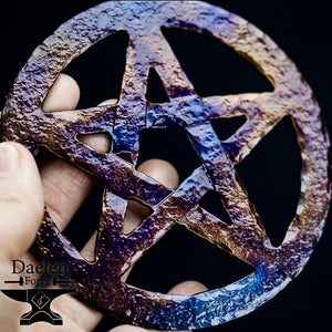 Iron Pentacle Altar Talisman